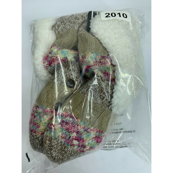 JACQUES MORET WOMEN'S COZY SLIPPER SOCKS Shoe Size 4-10 NEW WITH TAGS - Picture 7 of 7